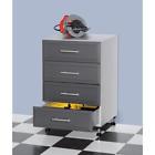12408 Closetmaid Garage Basement Storage Gray Laminate Wood Drawer 0075381124089