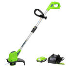 21262 18661 Greenworks String Trimmer Cordless Garden
