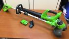 21342t Greenworks Cordless String Trimmer And Blower Combo Pack Awesome