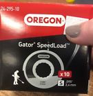 24-295-10 Oregon Gator Trimmer Line In Pack