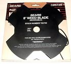 71-85729 Sears Inch Gas Steel Replacement Weed Blade Model