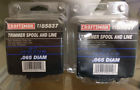 7185837 Craftsman Lot Of Replacement Trimmer Spool Line 024761024198