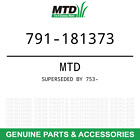 791-181373 Mtd Oem Ryobi Superseded