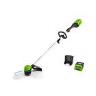 St60l00 812409 Greenworks Straight Cordless String Trimmer New