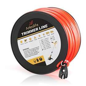 A Anleolife 730253102694 3-pound Commercial Square .155-inch-by-280-ft String Trimmer Line In Spool Wi