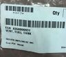 A356000031 Echo Valve Check Vent Pipe Part Number