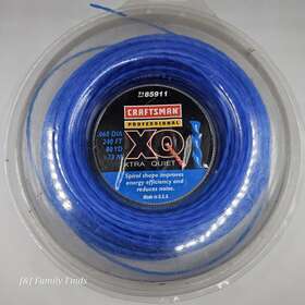71-85911 Ace Craftsman Professional Xq String Trimmer Line .065 Inch 240ft Extra Quiet Spiral
