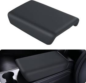 Basenor B0cdbqt1r8 Tesla Model Y 3 Center Console Cover Tpu Armrest Protector Non-sli