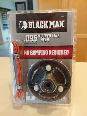 Bma1flh Black Max .095-inch Fixed Line Trimmer Head With Replacement