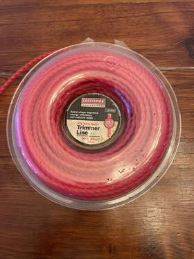 Craftsman 750631040387 Professional Xq Xtra Quiet Trimmer Line 85 Ft .155 Diameter