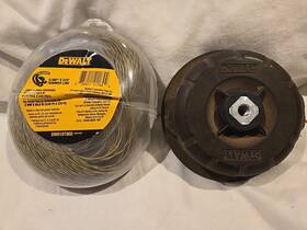 Dw01dt802 Dewalt Trimmer Head With 0.080 Inch X 225ft Line Universal Bump Feed