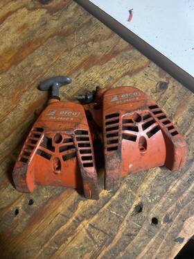 Ds2400s Efco Lot Of 2 Oem Trimmer Recoil Pull Start Assembly S As-us See Desc