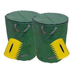 Fiamer 710871769716 G-bar Garden With Lid Garbage Bag Deciduous Palm Lawn Pool 72 Gallon Three-pi