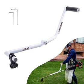 Trimmergrip09 Hammrit String Trimmer Handle Grip Weed Eater Bar Extension With Angle White