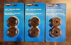 Hac165rl Hart 3 Of 2-pack .065-inch Pre-wound Cordless Trimmer Spools - New