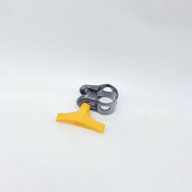 308045013 Homelite Oem Ryobi String Trimmer Attachment Clamp And Knob Assembly