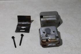 985869001 Homelite Oem Ryobi Muffler Assy. With Gasket Heat Shield And Bolts
