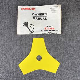 D-98717-a Homelite Triarc Blade For String Trimmer And Brushcutter Model St-385 Manual