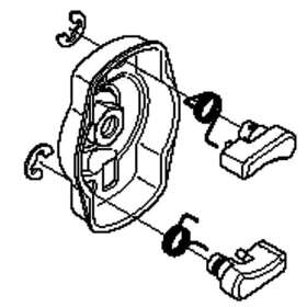 503873302 Husqvarna 503873305 Line Trimmer Recoil Starter Pawl Replaces