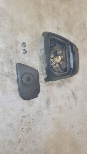 5300597-96 Husqvarna Used Air Filter Cover Assy With Nuts Oem Fits 124l 125l 128l Ld
