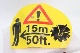 537216202 Husqvarna Commercial Shoulder Strap With Brush Cutter Sign Only