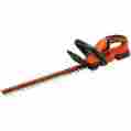 Lht2220 Black Decker New 20v Max Li-ion 22 Dual Action Electric Hedge Trimmer