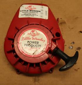 3514c Little Wonder Tiller Cultivator Pull Start Recoil Assembly Needs Real Replaced