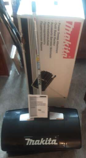 Sw400mp Makita Couple Shaft Paddle Sweep Attachment Black