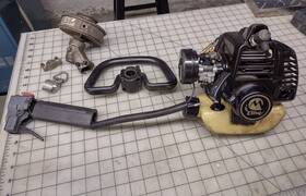 0403268 Maruyama Ml23s M-line String Trimmer Full Engine To Gearcase Parts Lot No.