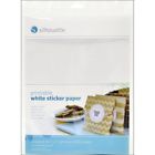 Media-wht-adh Silhouette America Printable White Sticker Paper For Electronic 885586109459
