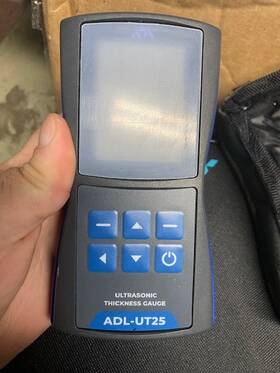 Adl-ut25 Nomo 646548 Ultrasonic Thickness Gauge Echo-echo-echo With 2 Sensors