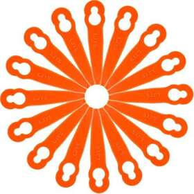 Odashen 606727874650 100pcs Replacement Plastic Blades Accessories For Stihl Polycut 2-2 Fsa 45 La