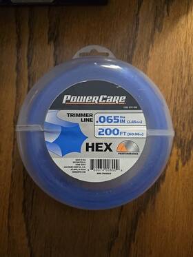 Fpr008062p Power Care Powercare Hex .065 In X 200 Ft Universal Trimmer Line