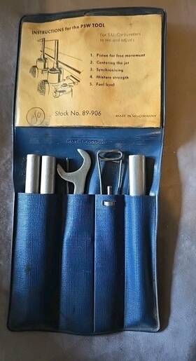 89-906 Psw Su Carburetters Adjust Tool Set #1 Made In W.germany