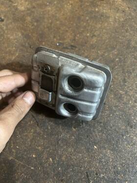 585818201 Redmax Oem Muffler From String Trimmer Weed Wacker