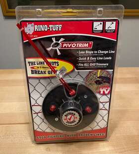 157406 Rino-tuff Pivotrim Pivoting Trimmer Head String Trimmers New And Sealed