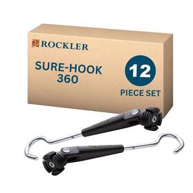 Rockler 733175336314 Sure-hook 360 Universal Painting Rack Tools 12 Pack - Sure Hook Painter Too