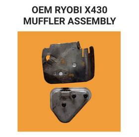 X430 Ryobi 796323179744 Oem String Trimmer Weed Eater Muffler Assembly Replacement Part