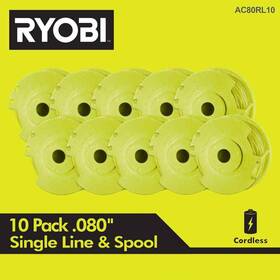 Ac80rl10 Ryobi 0.080 Inch Line Spool 10-pack