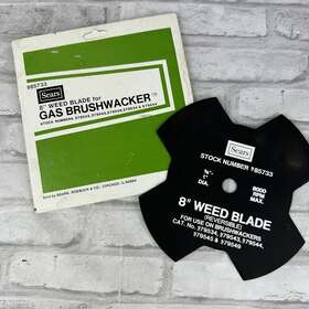 85733 Sears Craftsman 8 Inch Weed Brush Cutter Blade For Gas Brushwacker #85733 Nos