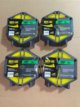 Shakespeare 015221165155 New Ugly Line Heavy Duty Tri-edge Trimmer 175ft / .080 Inch