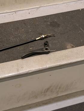 C450000460 Shindaiwa V430002700 Oem T230 T230x Trimmer Loop Handle Throttle Cable Lever