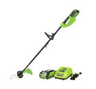 St40l210 Greenworks Cordless String Trimmer Ah Battery Included 841821015022
