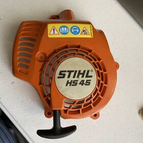 100363 Stihl Used Hs 45 Hedge Trimmer Recoil Pull Start 4228 084 1000 B