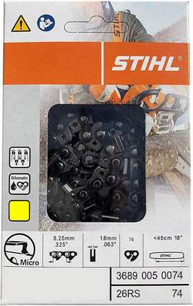 36890050074 Stihl 26rs74 26rs 74 18ftft Chainsaw Chain Dl .325 P .063 G Set Of 10 Pcs