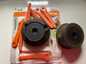 40027102176 Stihl 3 Blade Head Extra Blades And String Part#40027102176