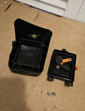 4140-140-1001 Stihl 4140-140-2803 Oem A.f. Base And Cover - Mm55 Great Condition