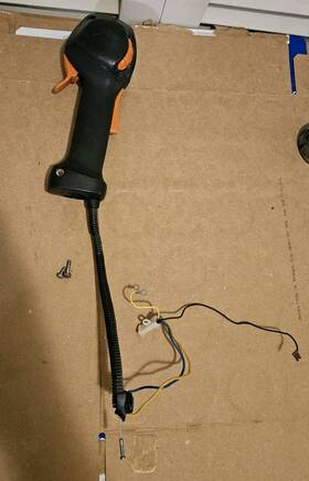 4149-790-1307 Stihl Oem Throttle Control Fs94 Km94 Hl91k Hl94 Hl94k Good Cond