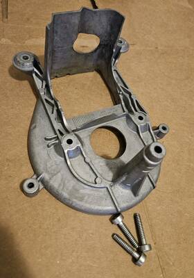 4242-084-1101 Stihl Oem Engine Housing Spiral Hs46 Hs56 Great Condition