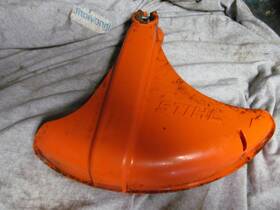 4500a Stihl String Guard And Clamp Mounting Bracket P/n 4140 713 4500 Used